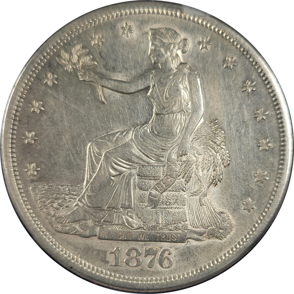 1876-S-T$!-Trade-Dollar-Type-I-O/Type-I-R